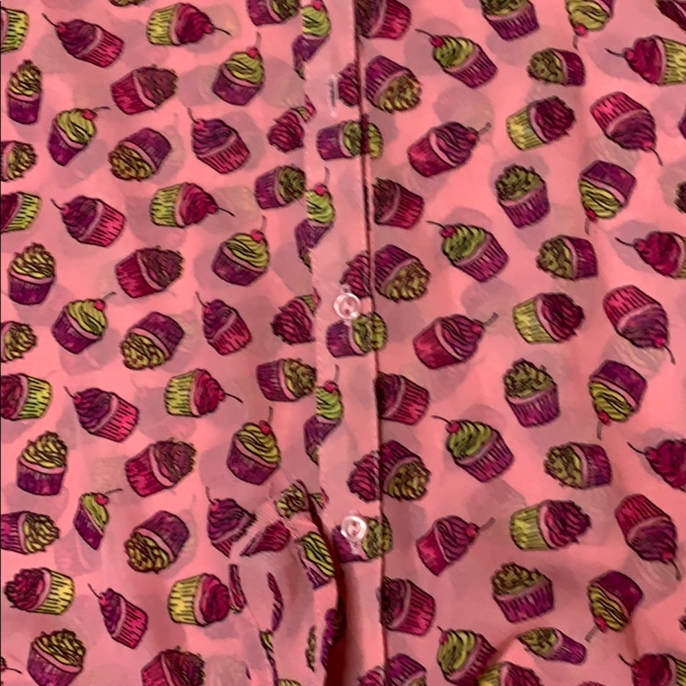 mesh button down - Picture 2 of 3